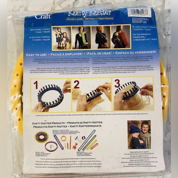 “KNIFTY KNITTER” Round Loom Series     From Provo Craft  NWT - Picture 2 of 5